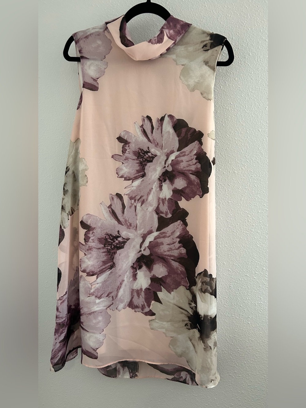 connected apparel Blush Pink Floral Dress